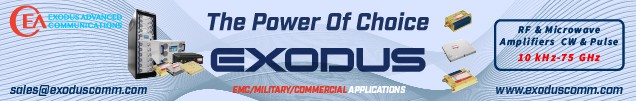 Exodus RF and Microwave Amplifiers, 10 KHz-75 GHz
