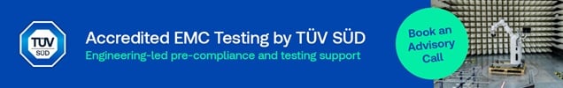 Accredited EMC testing by TÜV SÜD