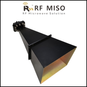 RF MISO Introduces Horn Antenna from 4-8 GHz for Antenna Testing & EMC/EMI Measurement Applications