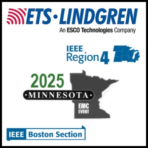 ETS-Lindgren to Showcase Innovative Solutions at IEEE EMC Seminar, EMI/EMC Summit, and EMC Event 2025