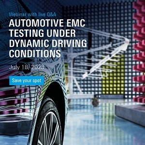 R&S Webinar to Explore Challenges in Automotive EMC Testing Under Dynamic Driving Conditions