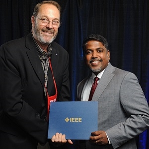 Gerald J. Ramie Honored with Laurence G. Cumming an IEEE Award for Outstanding Service