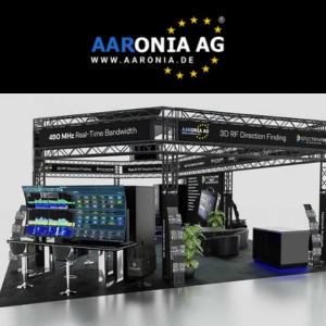 Aaronia Showcases Advanced Real-Time Spectrum Analyzers and Antennas at Satellite 2025