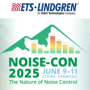 ETS-Lindgren to Showcase Acoustic Innovations at NOISE-CON 2025 in Vermont