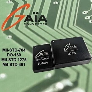 GAIA Converter Launches SWaP-Optimized DC/DC Front-End Module for Military-Grade EMC